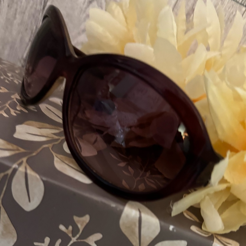 Michael Kors Brown Oversized Sunglasses - Picture 3 of 12